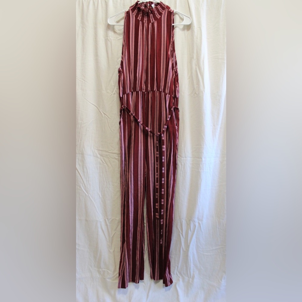 Red/pink jumpsuit